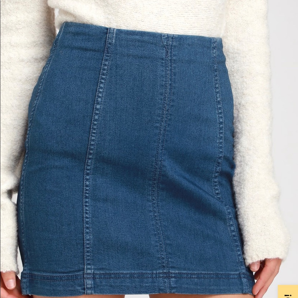 free people modern femme mini skirt BURGUNDY